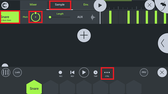 Fl Studio Mobileのドラムトラックでスネアのピッチをだんだん上昇させる方法とは