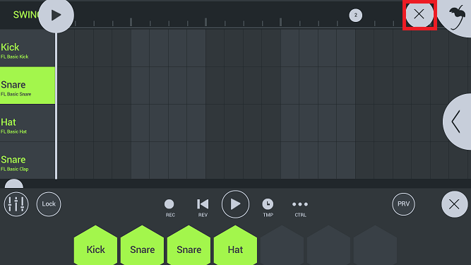 Fl Studio Mobileのドラムトラックでスネアのピッチをだんだん上昇させる方法とは